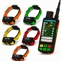 Système de suivi et de dressage GPS ESEEK pour chiens de chasse, suivi en temps réel, étanche IP68 - 1 unité portable, 5 colliers