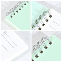 Agenda Personalizada Simple 2026-2027, Tapa Dura, Hojas Sueltas, Encuadernación en Espiral, Planificador Diario y Semanal, Diario, Cuaderno, Regalo