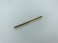 Conector de pines macho de paso de 2.54mm, 2x40 pines, tipo DIP, de una o dos filas, recto, para PCB