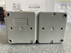 Presa a parete a doppia presa industriale coperchio trasparente 3 sbocchi 13A/16A/15A corrente nominale ABS/materiale acrilico IP54 per EU/US - Product Image 4