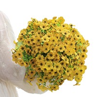 Bouquet de fleurs artificielles Pansy en gros – Composition décorative pour mariage et décoration murale