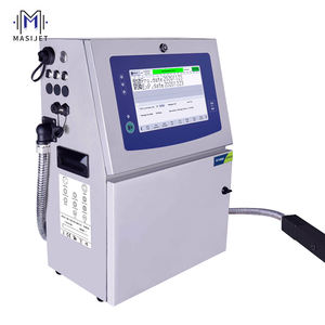 工業用Cijデジタルインクジェットプリンターホワイトコンベヤーベルトマシン卵ボトルカートンポーチ日付有効期限バッチコードホワイト - Product Image 4