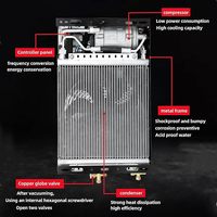 Climatiseur universel TELCOOL12V DC à installation dissimulée en bas, adapté aux camions, camping-cars, véhicules de chantier et fourgonnettes