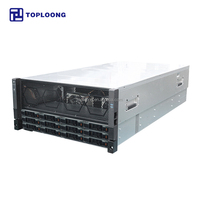 TOPLOONG Solution de serveur barebone personnalisable 5U double génération 4/5 avec 8 GPU RTX 4090/5090, serveur IA, serveur GPU