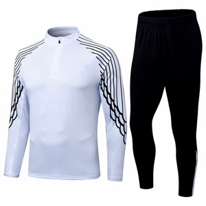 Conjunto de Entrenamiento de Fútbol de la Selección Nacional de Francia París 2026-27, Transpirable, Absorbente de Humedad, Talla Grande, Unisex, Manga Larga - Product Image 2