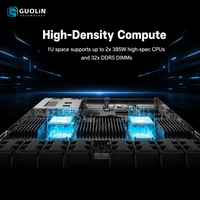 Serveur FusionServer 1288H V7 1U de dernière génération, double socket, processeur Intel Xeon 4e génération, prise en charge du stockage SSD NVMe, serveur en rack pour entreprise