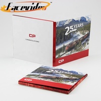 Boîtes de cartes de vœux personnalisées, fourniture d'usine, boîte-cadeau de courrier de 7 pouces, carte vidéo publicitaire lcd
