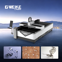 Machine de découpe laser Gweike 1500W 3000W à double usage pour couper du métal et des matériaux non métalliques bois plexiglas