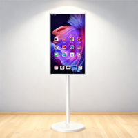 Offres spéciales, téléviseur portable à écran tactile sans fil LCD de 32 pouces, divertissement à domicile, moniteur portable, téléviseur Android