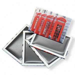 Custom Tin Fridge Magnets with Logo Vintage Metal Refrigerator Magnets for Business Souvenir - Product Image 1