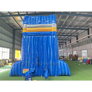 Château gonflable aquatique Palm Tree avec toboggans pour enfants - Product Image 4