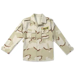 Uniforme BDU désert Camouflage polyester coton ensemble unisexe Oem Anti Style extérieur