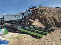 Sand- und Gesteinsvibrationssieb-Separator für Sand und Steine