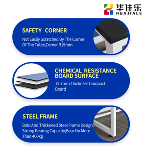 Huajiale duy nhất bàn làm việc lắp ráp bàn làm việc bàn ghế làm việc bàn đồ nội thất phòng thí nghiệm - Product Image 4