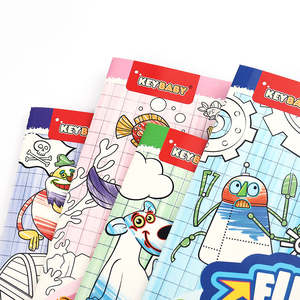 Libro <span class=keywords><strong>de</strong></span> Pegatinas <span class=keywords><strong>de</strong></span> Animales y Robots Personalizado <span class=keywords><strong>de</strong></span> Fábrica para Niños, Libro para Colorear con <span class=keywords><strong>Caras</strong></span> Divertidas, Servicio <span class=keywords><strong>de</strong></span> Impresión - Product Image 1