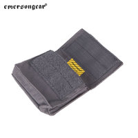 Emersongear Cordura 500D Nylon Casque Contre Poids Sac Pochettes Tactique Casque Couverture Amovible Arrière Poche