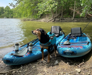 Tabla de Paddle Surf Inflable MYBOAT, Tabla de Paddle Surf de 11'6''x34''x6'' con Asiento de <span class=keywords><strong>Kayak</strong></span>, Tabla de Surf Submarina - Product Image 1