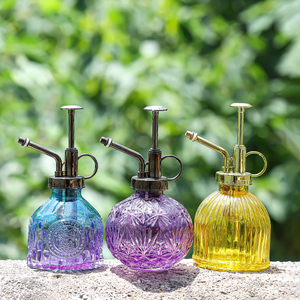 Vente chaude 230ml Mini Verre Usine <span class=keywords><strong>Mister</strong></span> Haute Qualité En Acier En Plastique Brumisateur Tuyau En Gros Citrouille Arroseur En Laiton Haute Pression - Product Image 3