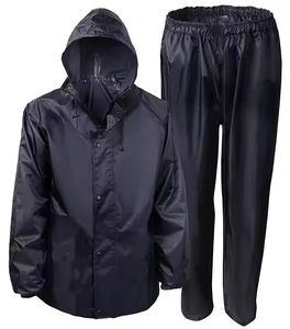 Traje Impermeable de Lluvia para <span class=keywords><strong>Hombre</strong></span>, Personalizado, Resistente, de Tela Oxford, Chaqueta y Pantalones, para Adultos, para Moto y Bicicleta - Product Image 5