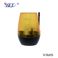YET614-V2.0 Lampe d'alarme clignotante de sécurité à LED, alimentation CC ou CA 12V à 220V, pour portail battant, orange