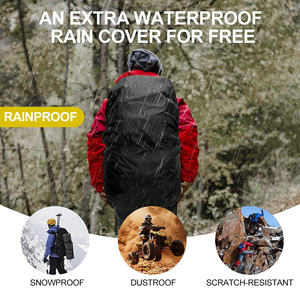 Sac à dos de randonnée grande capacité pour l'extérieur, avec logo personnalisé, imperméable et durable, idéal pour les activités de plein air et les voyages - Product Image 6