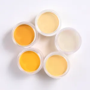 Nicht-Toxisches geruchloses leicht aufzutragenes orangees Nagel-Acrylpulver Dip-Acrylfarben für Nägel mit Glas