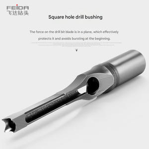 FEIDA-Abridor de carpintería de carpintero, broca cuadrada de 10mm y 6mm para perforación de agujeros de madera - Product Image 5