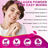 Poudre de collagène multi-peptides Itawel pour cheveux et ongles, soutien naturel des articulations, favorise la fermeté de la peau, poudre de collagène multi-peptides