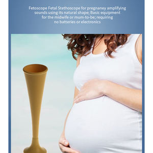 Receptor <span class=keywords><strong>de</strong></span> frecuencia cardíaca fetal <span class=keywords><strong>de</strong></span> plástico/madera para mujer, corazón <span class=keywords><strong>de</strong></span> bebé, auricular clásico para <span class=keywords><strong>escuchar</strong></span> herramientas <span class=keywords><strong>de</strong></span> sonido <span class=keywords><strong>de</strong></span> corazón fetal - Product Image 4