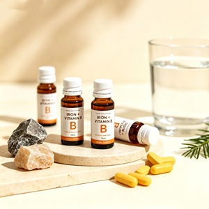 อาหารเสริมเหลวไอรอนพลัส วิตามินบี 10 มล. เครื่องดื่มเสริมพลังงานในขวด - Product Image 1