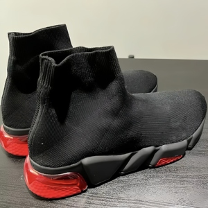 Sneakers in Maglia <span class=keywords><strong>con</strong></span> Zeppa Alta e Suola Chunky, <span class=keywords><strong>Scarpe</strong></span> <span class=keywords><strong>da</strong></span> Passeggio Traspiranti in Tessuto Elasticizzato Antiscivolo, <span class=keywords><strong>Scarpe</strong></span> Casual <span class=keywords><strong>da</strong></span> <span class=keywords><strong>Uomo</strong></span> - Product Image 5