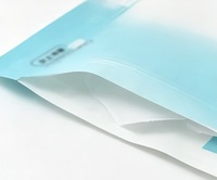 Sacs imprimés à fond plat, directement de l'usine, emballage hygiénique pour les articles de première nécessité, serviettes jetables pour le visage et sous-vêtements