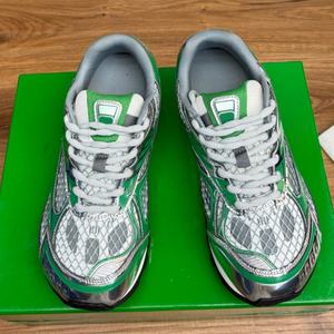 Sneakers tendance pour hommes de la marque originale BV Orbit, en cuir véritable, respirantes, avec lacets sportifs en mesh, semelle en caoutchouc - Product Image 6