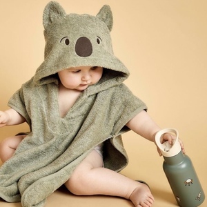 Alta quantità <span class=keywords><strong>grande</strong></span> cappuccio da esterno accappatoio quattro stagioni bagno bagno Poncho asciugamano in cotone Terry per bambini morbido per bambini senza maniche <span class=keywords><strong>telo</strong></span> <span class=keywords><strong>mare</strong></span> - Product Image 4