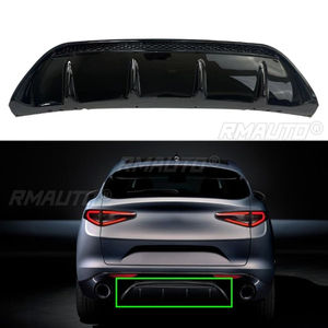 Protector de Parachoques Trasero para Alfa Romeo Stelvio Ti 2015, Difusor, Kit de Carrocería, Cubierta Protectora, Accesorios para Auto - Product Image 3