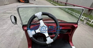 Autobús Turístico Eléctrico Clásico Convertible Rojo de 11 Asientos con 2 Años de Garantía, <span class=keywords><strong>Serie</strong></span> de Transporte para Viajes de Ocio - Product Image 5