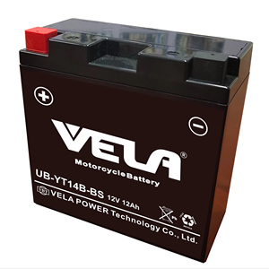 <span class=keywords><strong>Batterie</strong></span> YT14B-BS 12V <span class=keywords><strong>12Ah</strong></span>, batteries au plomb scellées pour motos et sports motorisés - Product Image 1