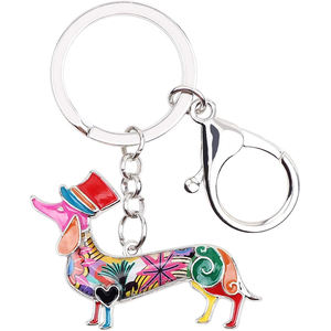 Porte-clés en métal tendance de haute qualité personnalisé, cadeaux commémoratifs, alliage de zinc léger et résistant, Chine - Product Image 1