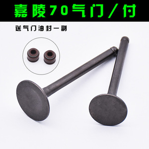 Válvula de Admisión y Escape Jialing JH70QM para Reparación de Motor de Motocicleta, Piezas de Repuesto - Product Image 2