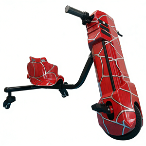 Auto Elettrica per Bambini Crazy <span class=keywords><strong>Rider</strong></span> con Materiale Sicuro, Triciclo Elettrico per Bambini con Funzione Drift a 360 Gradi °   Monopattino Drift per Bambini ad Alte Prestazioni per Giochi al Parco - Product Image 3