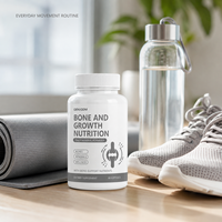 Capsules de croissance en herbes personnalisables en marque blanche (OEM), supplément nutritionnel naturel à base de plantes, 60 unités