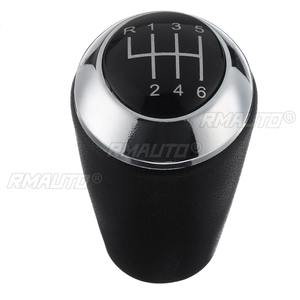 Palanca de Cambios Manual de 6 Velocidades, Pomo de Palanca de Cambios de Cuero, Palanca de Cambios Cromada para Mazda 3 5 6 Series, para Mazda CX-7 MX-5 2003-2017 - Product Image 2