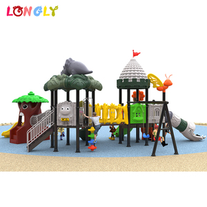 <span class=keywords><strong>Jeux</strong></span> de toboggans d'extérieur de style château à prix d'usine avec installation facile de toboggans en plastique <span class=keywords><strong>pour</strong></span> enfants - Product Image 2