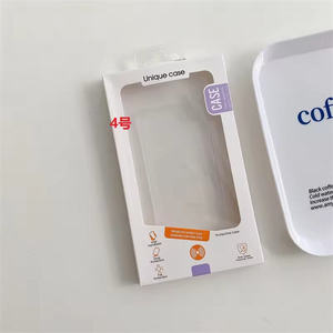 Wholesale Custom Holographic Window Hanging Hole <b>Paper</b> Box For Trendy Phone Case Packaging - Product Image 3