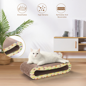 Nobleza confezione da 2 Scratcher in cartone ondulato per gatti con mobili Catnip Scratcher Cat Tree - Product Image 2