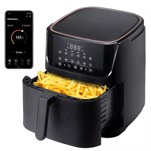 Freidora de aire Digital de 5,5l, pequeño electrodoméstico de cocina, temporizador y Control de temperatura, hornos eléctricos integrados, 6,5l, 7l, 8l - Product Image 5