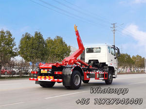 10-15 tonnes de construction/camion de fret de déchets domestiques/4x2 <span class=keywords><strong>voiture</strong></span> benne 14 bras de crochet cubique transporteur de déchets à bas prix - Product Image 6