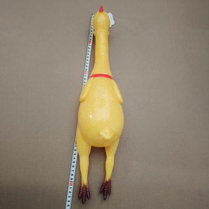 Vocal Pet <span class=keywords><strong>Toy</strong></span> lớn màu Vàng nhựa la hét gà tuyệt vọng chiến đấu mê hoặc gà đồ chơi - Product Image 4