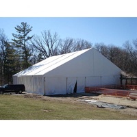 Carpas de PVC Resistentes al Viento para Exteriores, Cuatro Estaciones, con Marco de Aluminio, Impermeables 3000mm+, Carpas de 3 Habitaciones para Bodas y Eventos, Gran Venta