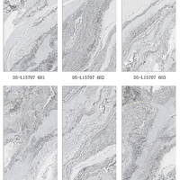 Carrelage en porcelaine effet marbre blanc alpin brillant 900x1800mm, antidérapant, imperméable, pour sol, mur, intérieur, salle de bain, hôtel